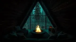 Thumbnail: Rain Sounds Outside the Window with Thunder 🌧️ Cozy Rainy Night Atmosphere for Deep Sleep