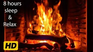 Thumbnail: Beautiful Relaxing Fireplace 🔥 - 8 hours House Fire - (NO ADS) - Without Music - TV Relax Fire