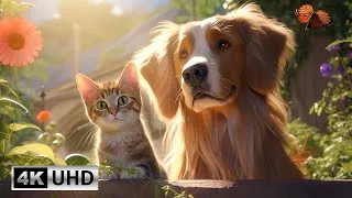 Thumbnail: Dreamy Piano Relaxation with Companions: Healing Cat & Dog Video