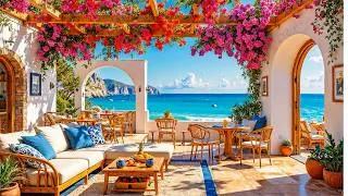 Thumbnail: Bossa Nova Latin Cafe Music with Outdoor Coffee Shop Ambience | Bossa Nova Jazz for work, study