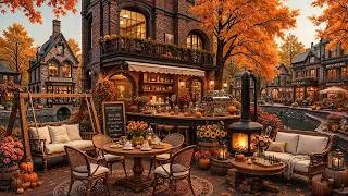 Thumbnail: Relaxing Autumn Jazz Background Music for Deep Focus and Rest Time 🍂 Fall Outdoor Café Shop Ambience