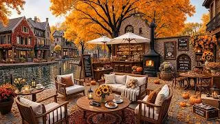 Thumbnail: Morning Autumn Jazz Background Music for Working, Study 🍂 Outdoor Café Shop at Scenic Fall Ambience