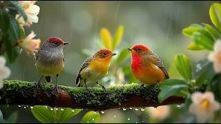 Thumbnail: Relaxing Music with Forest Bird Sounds | Nature Sounds for Focus, Reading & Study