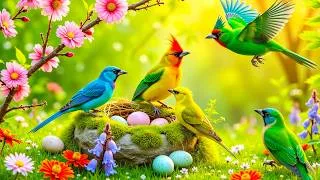Thumbnail: 🍃 Relaxing Piano & Birdsongs | Spring Blossom Sanctuary for Focus, Relaxation and Serenity