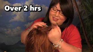 Thumbnail: ASMR Indian Head Massage Compilation, Hair Pulling, Scalp Massage for Relaxation & MAXIMUM Tingles