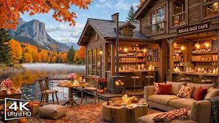 Thumbnail: Relaxing Autumn Jazz at Cozy Coffee Shop Ambience 🍂 Smooth Jazz Instrumental Music for Work, Focus