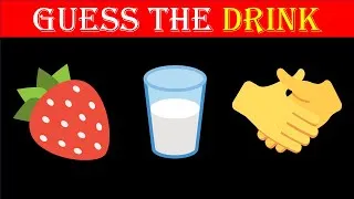 Thumbnail: Guess The Drink By Emoji 🍹🍹 | Emoji Challenge