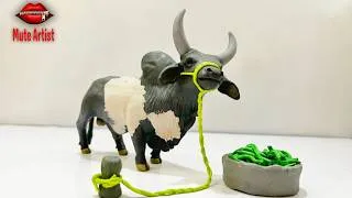 Thumbnail: How to Make a Clay Bull | Easy DIY Clay Sculpting Tutorial