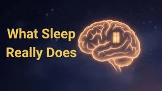 Thumbnail: What Really Happens Inside Your Brain While You Sleep — Fall Asleep to Science
