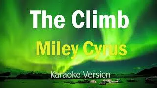 Thumbnail: The Climb - Miley Cyrus (Karaoke Version)