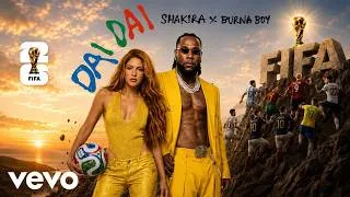 Thumbnail: Shakira feat. Burna Boy – Dai Dai (Official World Cup 2026 Music Video)