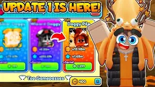 Thumbnail: 💛 UPDATE 1 IS INSANE IN PET WORLD... (Roblox)