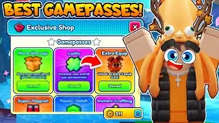 Thumbnail: 🌟 THE BEST GAMEPASSES TO BUY IN PET WORLD! (Roblox)