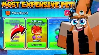 Thumbnail: 🔥 I BOUGHT THE MOST *EXPENSIVE PET* IN PET WORLD... (Roblox)