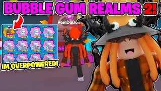 Thumbnail: 💭😱 Bubble Gum Realms 2 RELEASED & I Got OVERPOWERED PETS! (Roblox)