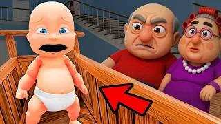 Thumbnail: Baby and GRANDPARENTS Play HIDE and SEEK!