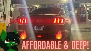 Thumbnail: Amazing V6 Mustang Exhaust! - eBay Headers, x-pipe, Resonated tips!