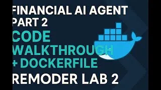 Thumbnail: 📊 Financial Advisor AI Agent – Remoder Lab 2 (Project 1) | Part 3