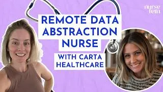 Thumbnail: How one nurse went from the bedside to remote data abstraction with Carta Healthcare.