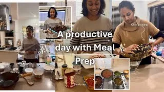 Thumbnail: A productive day | Meal prep for the week. 