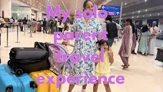 Thumbnail: My solo parent travel experience | What worked, what din’t - Travel tips when travelling with kids