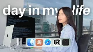 Thumbnail: Day in the Life as a Software Engineer in NYC 🎧 New Grad Diaries