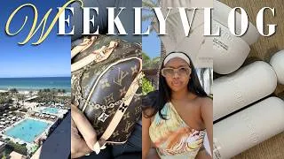 Thumbnail: WEEKLY VLOG: MIAMI TRIP, CÈCRED CURLY HAIR ROUTINE, MICHAEL MOVIE, CHIT CHAT + MORE
