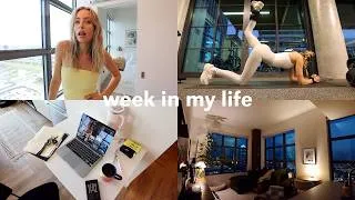 Thumbnail: productive week ☆ 5am mornings, healthy wellness habits, & workouts