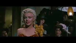 Thumbnail: Marilyn Monroe singing River of No Return from the film of the same name. 1954