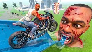 Thumbnail: Franklin Trap in Long Slide - INDIAN BIKE DRIVING 3D
