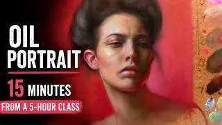 Thumbnail: Oil Painting Portrait Tutorial: Building Realistic Skin Color