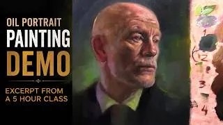 Thumbnail: Oil Painting Portrait Process | Building Skin Tones