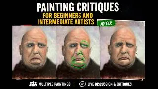 Thumbnail: Live Painting Critiques for Beginners and Intermediate Artists