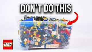 Thumbnail: I Built a DIY LEGO Storage System