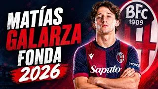 Thumbnail: Matías Galarza Fonda ► Welcome To Bologna FC? ● Best Skills, Goals & Assists | 2026 ᴴᴰ