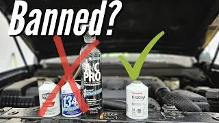 Thumbnail: The REAL Reason R-134a Was Banned in New Cars