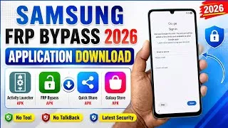 Thumbnail: Samsung Frp Bypass 2026 Android 15/16 Without Pc || Samsung A06, A07, A17, A16 Frp Unlock!!