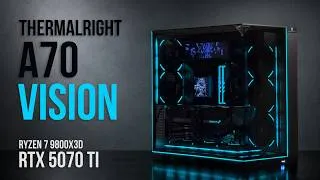 Thumbnail: Thermalright A70 Vision ATX 4k Gaming Build | RTX 5070 Ti | Ryzen 7 9800X3D