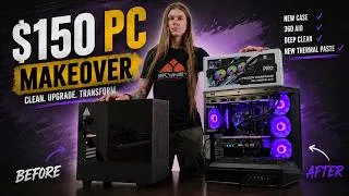Thumbnail: $150 PC Makeover! New Case, AIO & RTX 3080 Deep Clean