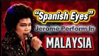 Thumbnail: Jerome Evardome Performs “Spanish Eyes” in Malaysia 🇲🇾 | Elvis-Inspired Tribute😎🎙️