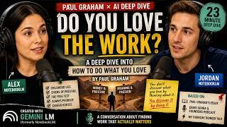 Thumbnail: Do What You Love: The Deep Dive | Paul Graham’s Essay Explored by AI