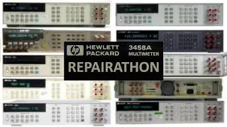 Thumbnail: Repairing six 3458A multimeters speedrun any %