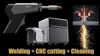 Thumbnail: Sheet Metal Workshop on 4m²  with xTool MetalFab Laser Welder & CNC Cutter