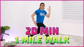 Thumbnail: 1 Mile Power Walk • 20 MIN WORKOUT • Keoni Tamayo • Workout #285