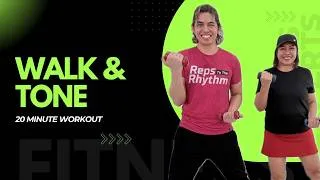 Thumbnail: 20 MIN WALK & TONE Workout with MOM  • Keoni Tamayo • Workout #282