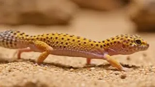 Thumbnail: Watch my leopard gecko sprint like it’s late for a cricket buffet!