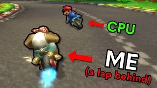 Thumbnail: I Added a Backwards Rule to Mario Kart Wii