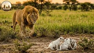 Thumbnail: Lioness Left Her Three Newborn White Cubs to Die… What Their Father Did Next Was Unbelievable #276