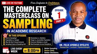Thumbnail: Episode 1: Why Sampling Can Make or Break Your Research