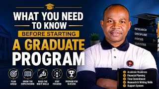 Thumbnail: Before You Start A Graduate Program, Watch this!!